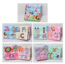 Load image into Gallery viewer, Baby Toys Soft Cloth Books Baby Intelligence Development