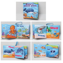 Load image into Gallery viewer, Baby Toys Soft Cloth Books Baby Intelligence Development