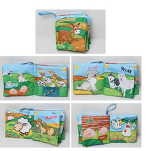 Load image into Gallery viewer, Baby Toys Soft Cloth Books Baby Intelligence Development