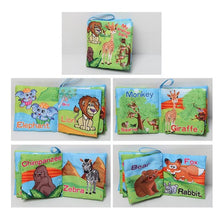 Load image into Gallery viewer, Baby Toys Soft Cloth Books Baby Intelligence Development