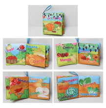 Load image into Gallery viewer, Baby Toys Soft Cloth Books Baby Intelligence Development