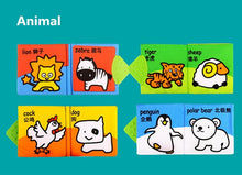 Load image into Gallery viewer, Baby Toys Soft Cloth Books Baby Intelligence Development