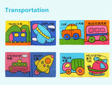 Load image into Gallery viewer, Baby Toys Soft Cloth Books Baby Intelligence Development