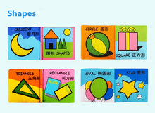 Load image into Gallery viewer, Baby Toys Soft Cloth Books Baby Intelligence Development
