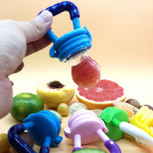Load image into Gallery viewer, Baby Birth Fruit Teether Nipple Food Mordedor Bite